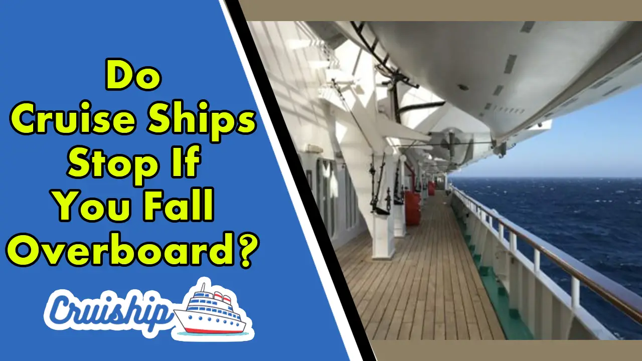 Do Cruise Ships Stop If You Fall Overboard?